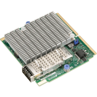 Сетевой адаптер Supermicro AOC-MIBE6-m1CM Сетевой адаптер Supermicro AOC-MIBE6-m1CM