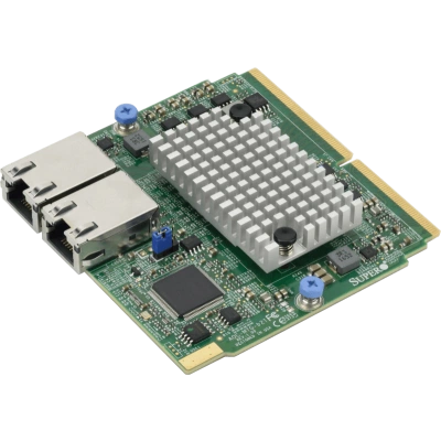 Сетевой адаптер Supermicro AOC-MTG-B2T Сетевой адаптер Supermicro AOC-MTG-B2T