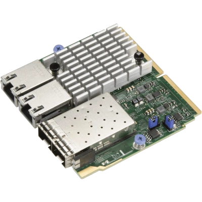 Сетевой адаптер Supermicro AOC-MTG-i2T2SM