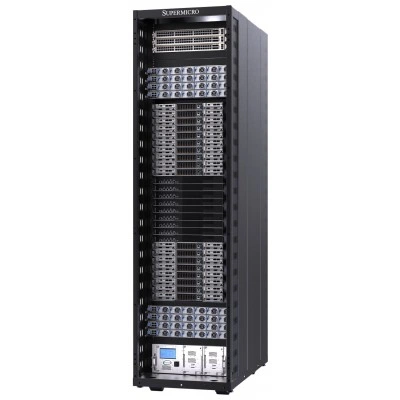 Стоечная GPU-система Supermicro SRS-GB200-NVL72 72 NVIDIA B200 Ускорители GPU через NVIDIA GB200 Grace Blackwell Superchips, до 13.4 TB HBM3e, до 17 TB LPDDR5X Стоечная GPU-система Supermicro SRS-GB200-NVL72 72 NVIDIA B200 Ускорители GPU через NVIDIA GB200 Grace Blackwell Superchips, до 13.4 TB HBM3e, до 17 TB LPDDR5X