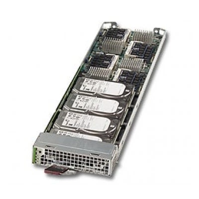 Вычислительный блейд-модуль Supermicro MBI-6418A-T5H FCBGA 1283, ECC DDR3, высота: 1.2" (30.48mm)
