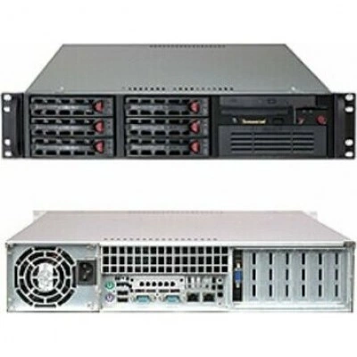 Supermicro SYS-5025B-4B, сервер Rack 2U, 400 Вт, RAID 0/1/10