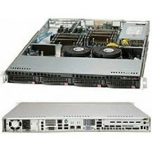 Supermicro SYS-6017R-TDF, сервер 1U / 2xLGA2011 / DDR3 / IPMI
