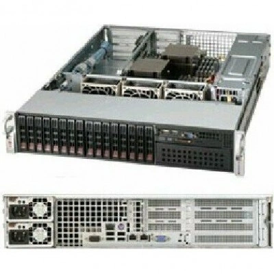 Supermicro SYS-2027R-WRF, сервер 2U, LGA2011, 16 x DDR3, 740 Вт