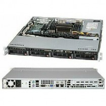 SuperMicro SYS-5017R-MTF, сервер 1U, Intel C204, 350 Вт