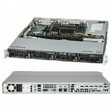 Supermicro SYS-5017R-MTF, сервер 1U, Intel C204, 350 Вт
