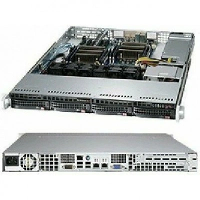 Supermicro SYS-6017R-TDAF, сервер 1U