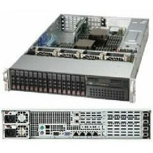 Supermicro SYS-2027R-N3RFT+ — сервер 2U, 2 x LGA2011, 24 x DDR3