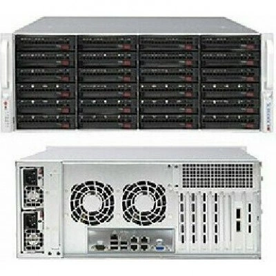 Supermicro SSG-6047R-E1R24N, серверная система 4U для хранения данных