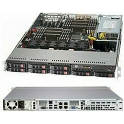 Supermicro SYS-1027R-73DAF, сервер 1U