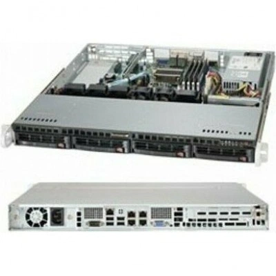 Supermicro SYS-5018A-MHN4 сервер Rack 1U