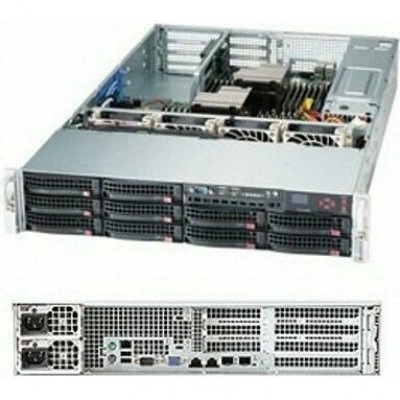 Supermicro SYS-6027R-72RFTP+, сервер, Rack 2U, 920 Вт Supermicro SYS-6027R-72RFTP+, сервер, Rack 2U, 920 Вт