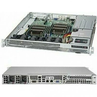 Supermicro SYS-6018R-MDR, серверная платформа 1U