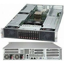 Supermicro SYS-2028GR-TRH серверная платформа, Rack 2U, 2 x 2000 Вт, DDR4