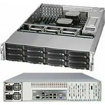 Supermicro SSG-6027R-E1CR12N, сервер 2U