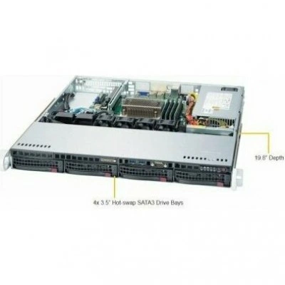 Supermicro SYS-5019S-MT, 1U сервер