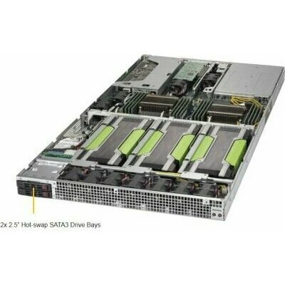 Supermicro SYS-1028GQ-TR, сервер 1U, 2000 Вт, PCI-E 3.0 x16 Supermicro SYS-1028GQ-TR, сервер 1U, 2000 Вт, PCI-E 3.0 x16