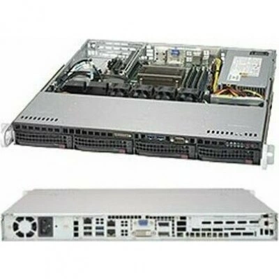 Supermicro SYS-5019S-M2 сервер 1U, LGA1151, 350 Вт