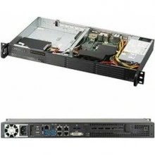 Supermicro SYS-5019S-TN4, 1U сервер с 4 GbE и 200 Вт