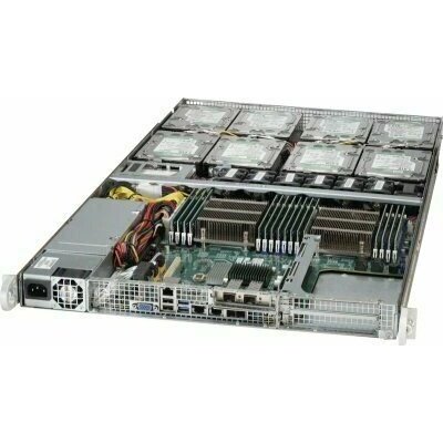 Supermicro SYS-6018R-TD8, сервер Rack 1U