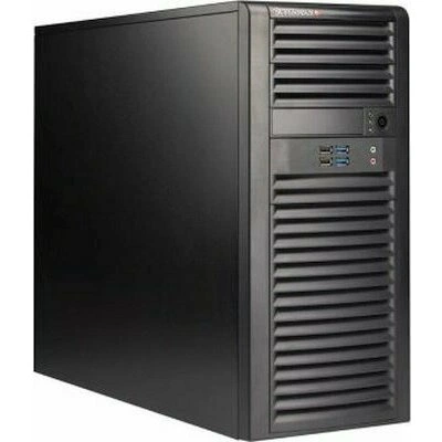 Supermicro SYS-5039C-T — сервер Tower 4U, LGA 1151v2, 4 x 3.5"," 1 x 500 Вт
