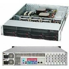 Supermicro CSE-825TQC-R802LPB, серверный корпус 2U