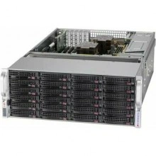 Supermicro SSG-640P-E1CR36H, сервер 4U, 2 x 3rd Gen Scalable, 36 x 3,5" SAS, 2 x 10GbE