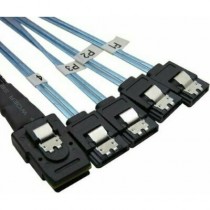 Supermicro CBL-SAST-1295LP-100, кабель Slimline x4 (STR) - MiniSAS HD, 95 см