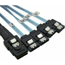 Supermicro CBL-SAST-1295LP-100, кабель Slimline x4 (STR) - MiniSAS HD, 95 см