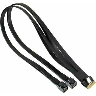 Supermicro CBL-SAST-1264-100, кабель Slimline x8 - 2 x MiniSAS HD x4