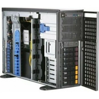 Supermicro SYS-740GP-TNRT сервер GPU SuperServer, 4 GPU, 2x 2200 Вт