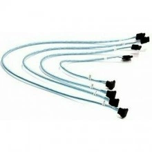 Supermicro CBL-0186L комплект из 4 SATA кабелей 26 AWG