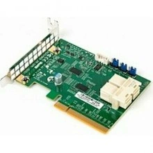 Supermicro AOC-SLG3-2E4R-O, контроллер NVMe Dual-Port Low Profile