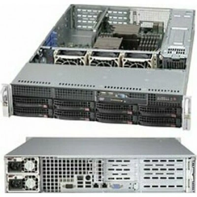 Supermicro 825TQR-500WB корпус для сервера 2U