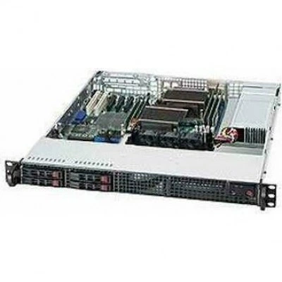 Supermicro CSE-111LT-330CB корпус для сервера 1U, E-ATX / ATX / Micro-ATX, 330 Вт, 4 x SATA