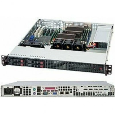 Supermicro CSE-111TQ-563CB корпус для сервера
