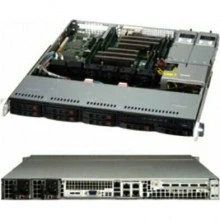 Supermicro CSE-113MFAC2-R804CB, корпус для сервера 1U, 8 x 2.5", 2 БП 800 Вт