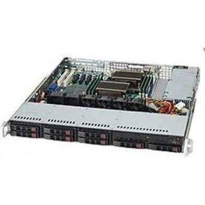 Supermicro CSE-113MTQ-330CB, серверный корпус 1U, 330 Вт, черный