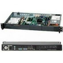 Supermicro CSE-502L-200B, корпус для сервера, Black SC502L W/200W (202)
