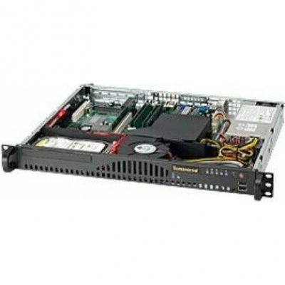 Supermicro CSE-512-200B, серверный корпус 1U Supermicro CSE-512-200B, серверный корпус 1U
