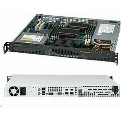 Supermicro CSE-512F-350B, серверный корпус Supermicro CSE-512F-350B, серверный корпус