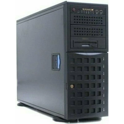 Supermicro CSE-745TQ-R920B, серверный корпус Midi-Tower, блок питания 900 Вт, черный