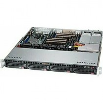 SuperMicro CSE-813MFTQ-R400CB, корпус для сервера 1U, 400 Вт