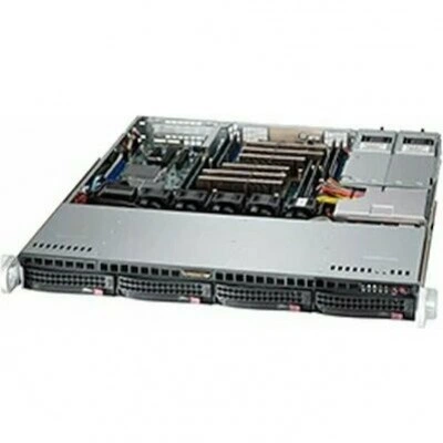 Supermicro CSE-813MFTQ-R400CB, корпус для сервера 1U, 400 Вт