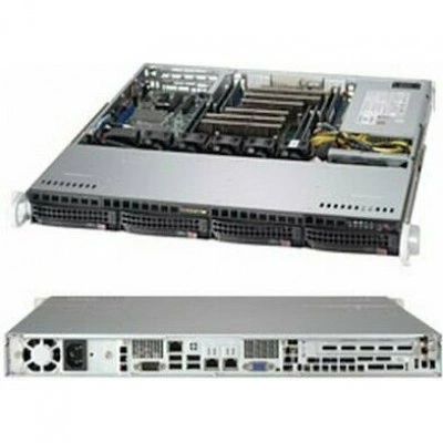 Supermicro CSE-813MFTQC-505CB — серверный корпус 1U Supermicro CSE-813MFTQC-505CB — серверный корпус 1U