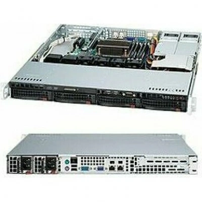 Supermicro CSE-813MFTQC-R407CB — серверный корпус 1U