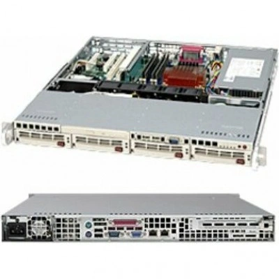 Supermicro CSE-813MTQ-280CB корпус сервера Supermicro CSE-813MTQ-280CB корпус сервера