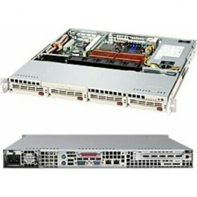 Supermicro CSE-813MTQ-520CB корпус сервера Supermicro CSE-813MTQ-520CB корпус сервера
