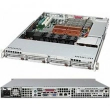 Supermicro CSE-815TQ-560CB — корпус 1U, 4 x 3,5" hot-swap