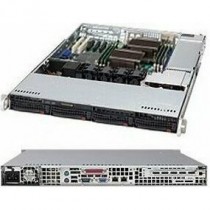 Supermicro CSE-815TQ-563CB, корпус 1U с блоком питания 563 Вт